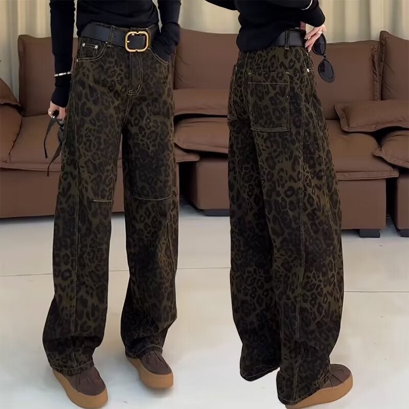 Unisex Casual Daily Denim Jeans - Image 1