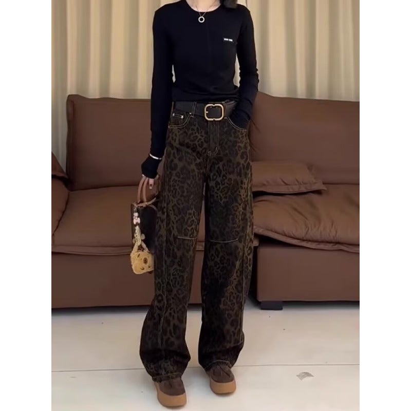 Unisex Casual Daily Denim Jeans - Image 3