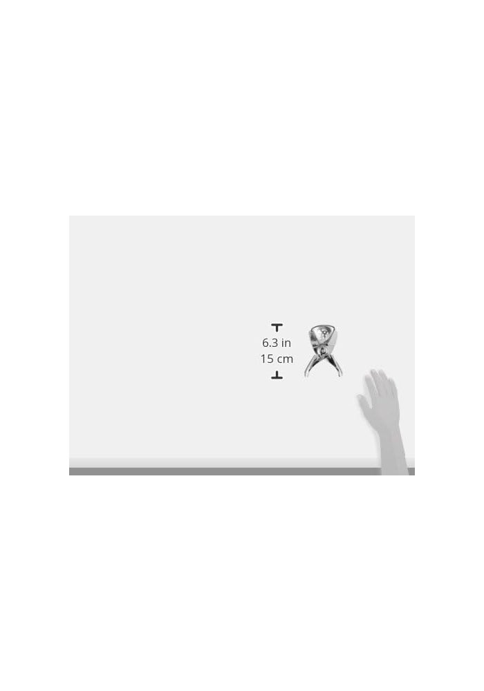 Winco LS-3 Stainless Steel Lemon and Lime Squeezer - Image 3