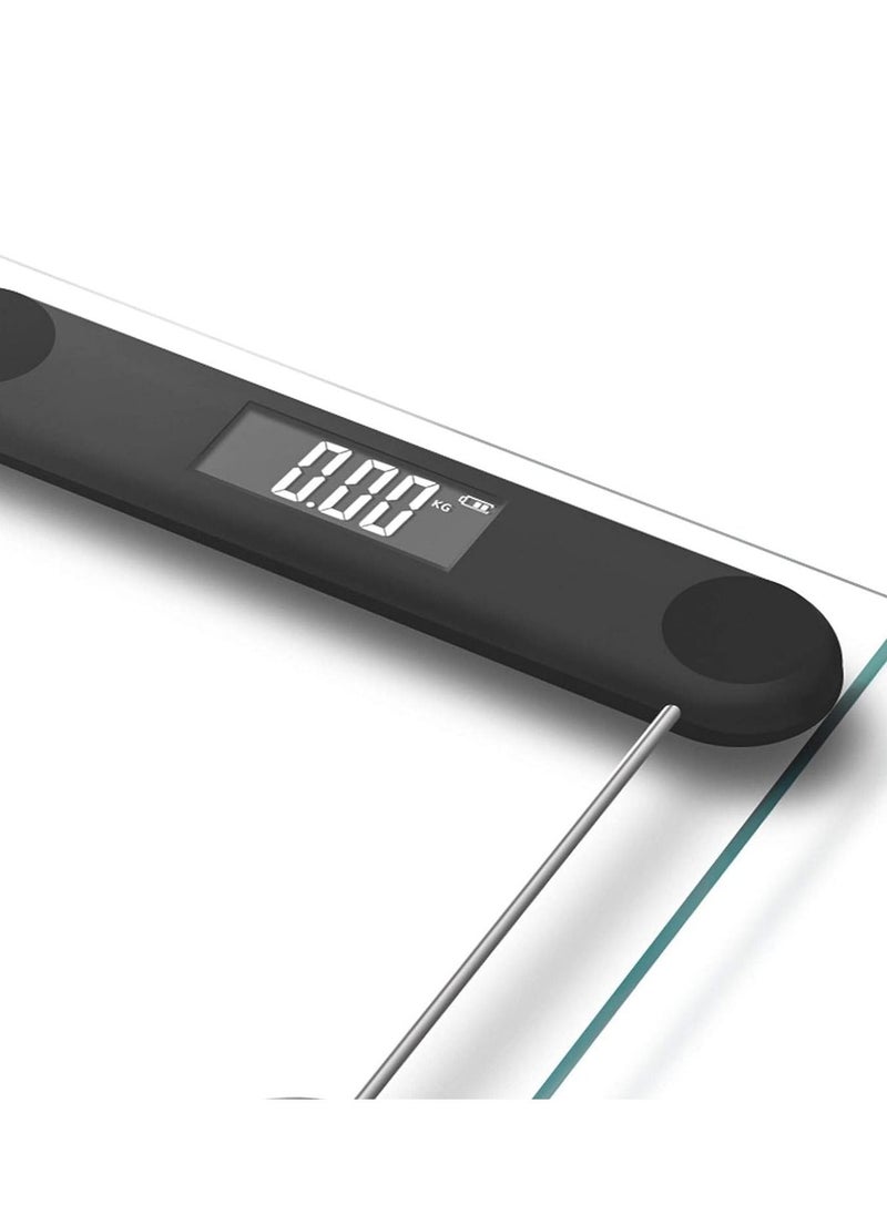 Generic - Digital Bathroom Scale, Toughened Glass Platform Electronic Scales, Easy Read LCD Display - Image 1