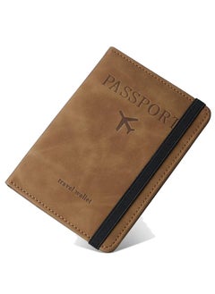 Generic Passport Wallet 15 * 10cm with Pockets for Smart Cards Phone SIM Holder Cover Passport Flight Ticket  - Image 1
