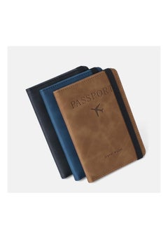 Generic Passport Wallet 15 * 10cm with Pockets for Smart Cards Phone SIM Holder Cover Passport Flight Ticket  - Image 5