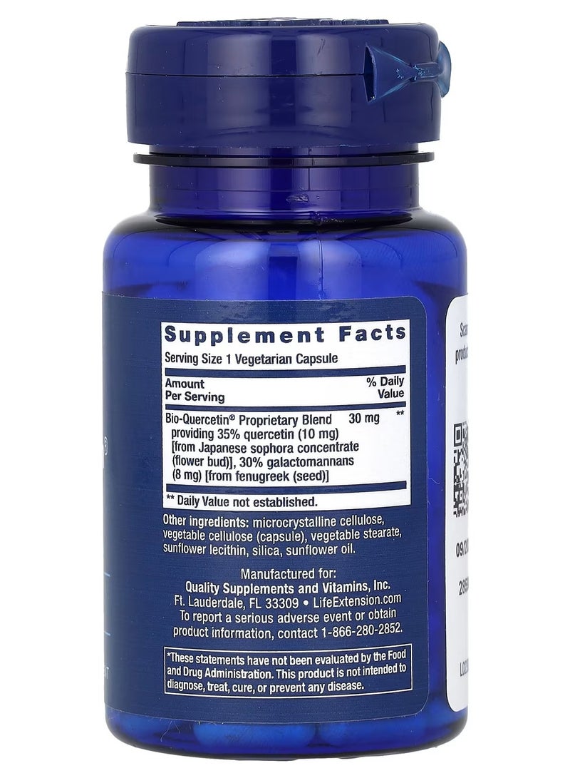 لايف إكستنشن تمديد الحياة، بيو كيرسيتين، 30 كبسولة نباتية - Image 2