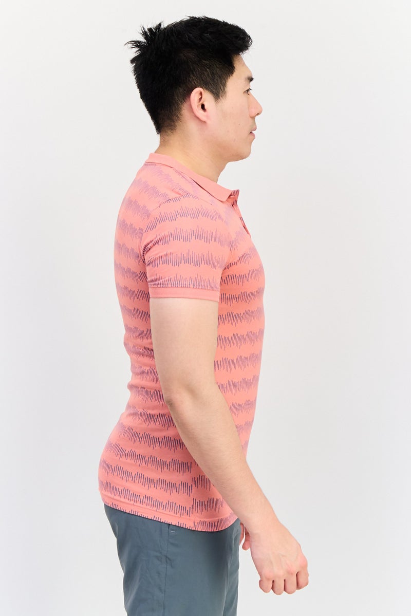 PUMA Men Slim Fit Short Sleeves Outdoor Polo Shirt, Multicolor - Image 4