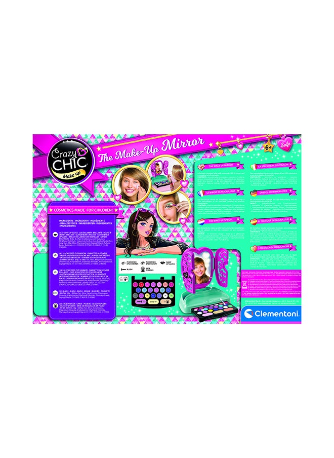 Clementoni Crazy Chic Mirror Make Up Battery Operated  - Image 2