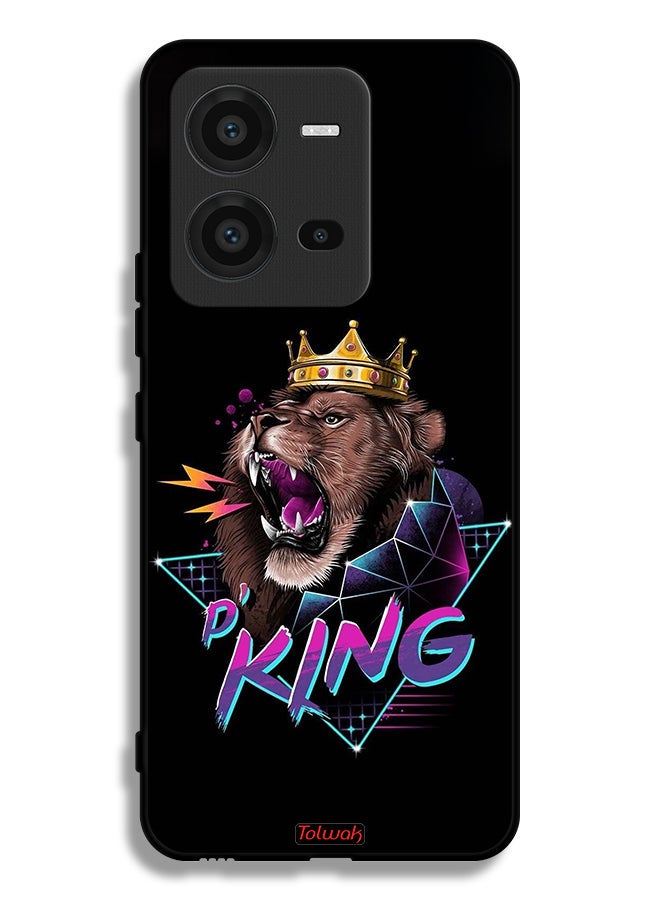 Tolwak Vivo V25 5G Protective Case Cover Lion King Art - Image 2