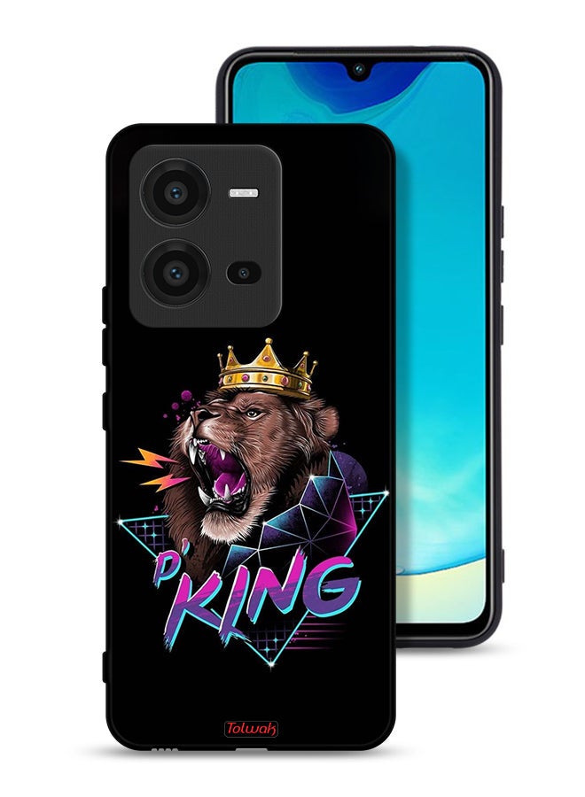 Tolwak Vivo V25 5G Protective Case Cover Lion King Art - Image 1