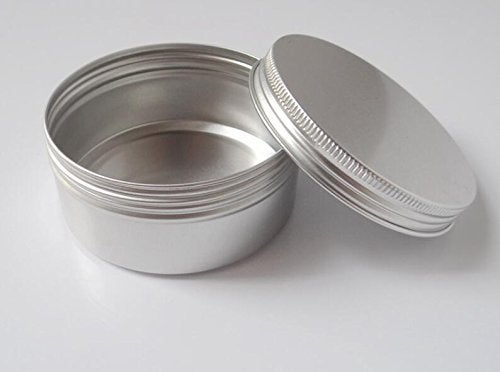 VASANA 12PCS 10g Empty Refill Silver Aluminum Cosmetic Sample Packing Tins with Screw Lids Travel Round Storage Jar for Lip Balm DIY Candles Eye Shadow Powder - Image 5