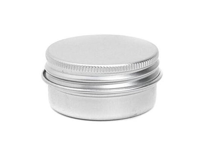 VASANA 12PCS 10g Empty Refill Silver Aluminum Cosmetic Sample Packing Tins with Screw Lids Travel Round Storage Jar for Lip Balm DIY Candles Eye Shadow Powder - Image 3