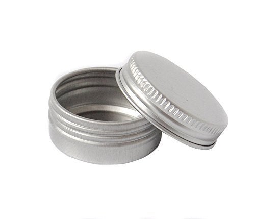 VASANA 12PCS 10g Empty Refill Silver Aluminum Cosmetic Sample Packing Tins with Screw Lids Travel Round Storage Jar for Lip Balm DIY Candles Eye Shadow Powder - Image 4