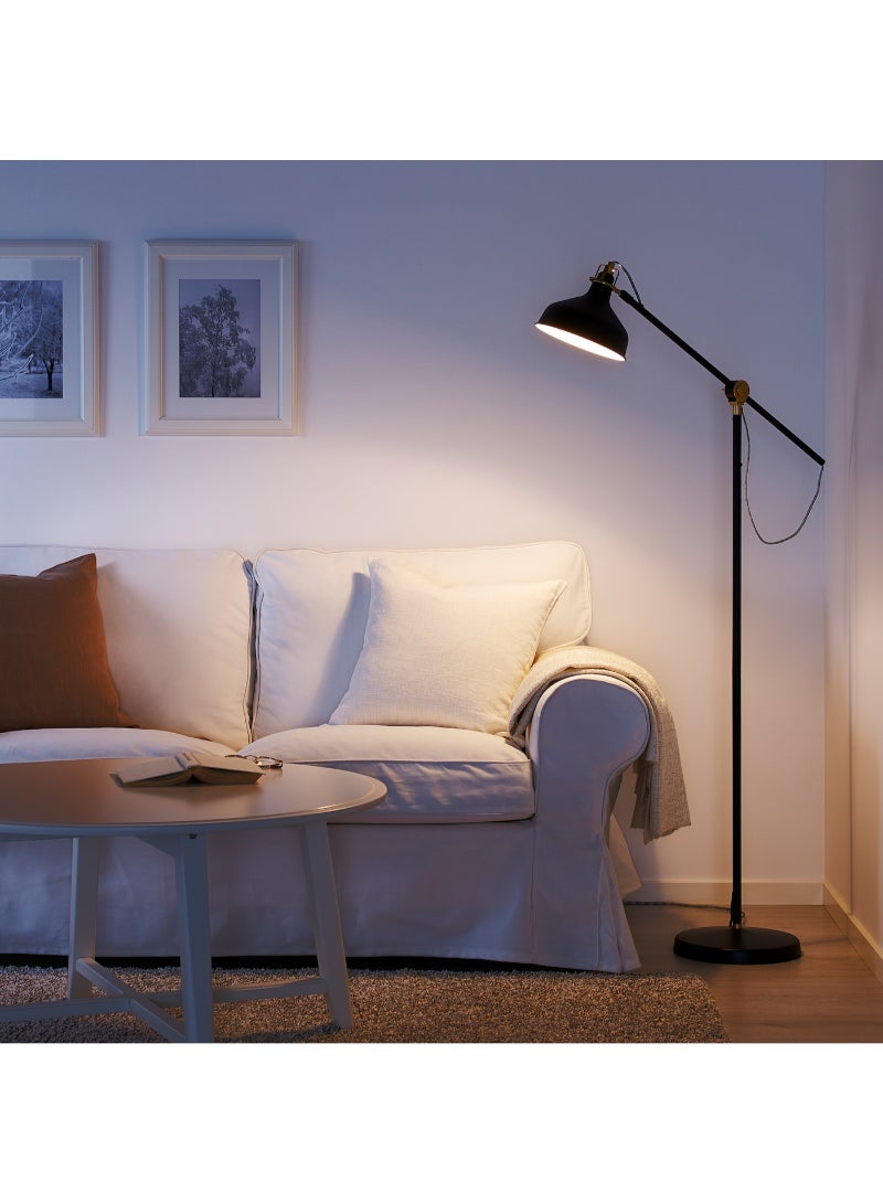 IKEA FRAKTA مصباح أرضي/قراءة - أسود - Image 2