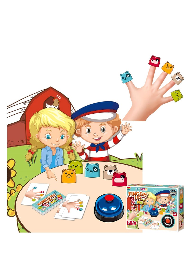 Fingers Up Family Game for 2-4 Players Board Game from YBGOCOOT - Image 1