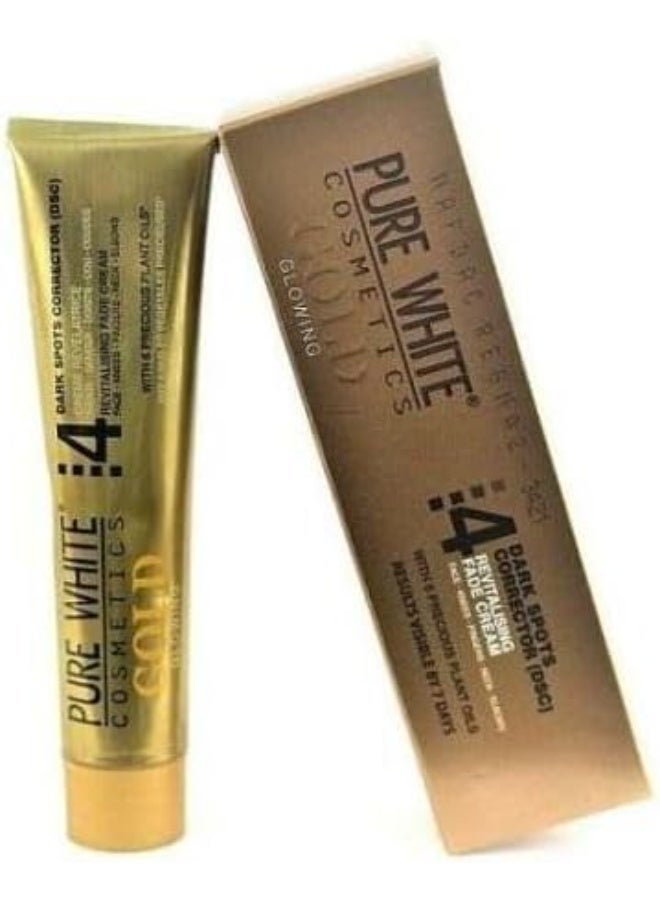 Pure White Cosmetics gold glowing cream for dark spots - 40g - Image 2