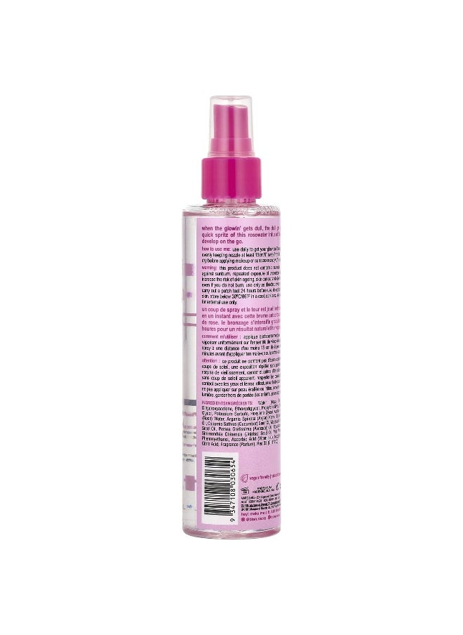 b tan - b.tan, Gimme The Glow Down, Dark, Facial Tan Mist, Rosewater, 6.7 fl oz (190 ml) - Image 1