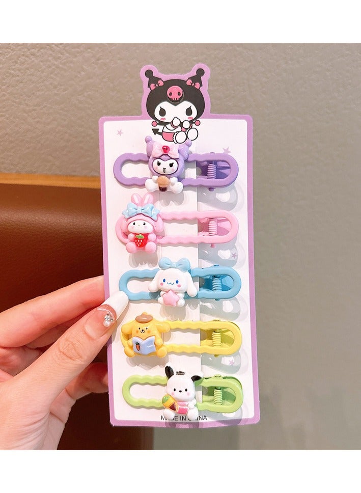 10 PCS Cute Hair Clips Fashion Girls Hair Accessories Lovely Animal Barrettes Set Non-slip Metal Snap Pins for Girls Kids Teens Toddlers - Image 3