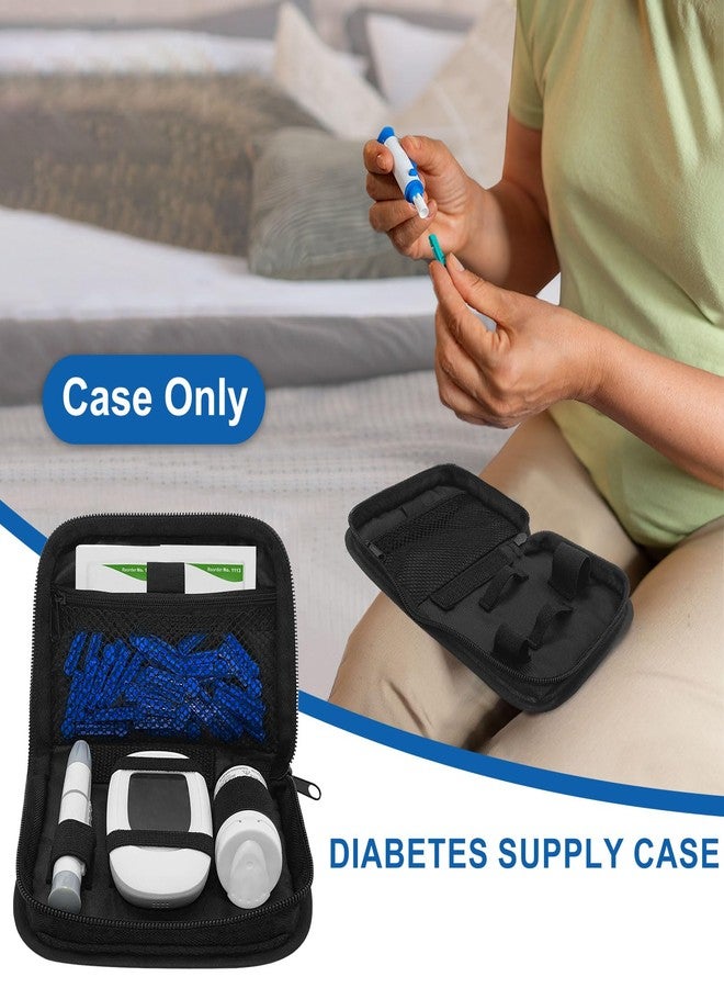 ICIMBI Diabetes Supply Case, Diabetic Organizer Carrying Case Kit, Glucose Monitor Case, Portable Diabetes Testing Kit Cases - Image 3