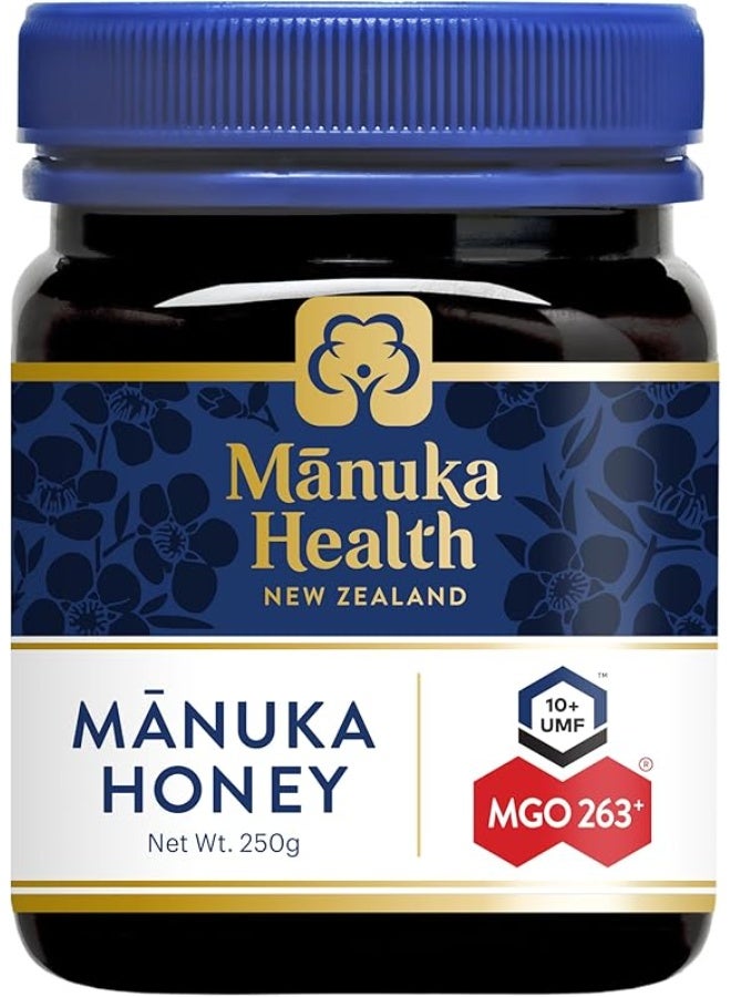 Manuka health Raw Manuka Honey MGO 263, UMF 10+ - 8.08oz ( 250 G) - Image 1