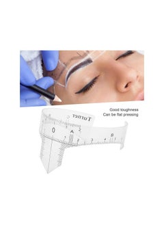 Generic Professional Eyebrow Positioning Ruler Eyebrow Stencils Eyebrow Shaper Brow Mapping Tool Microblading Brow Shape Design Ruler(鼻梁尺C款)  - Image 3