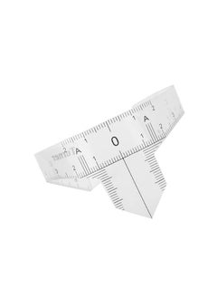 Generic Professional Eyebrow Positioning Ruler Eyebrow Stencils Eyebrow Shaper Brow Mapping Tool Microblading Brow Shape Design Ruler(鼻梁尺C款)  - Image 5