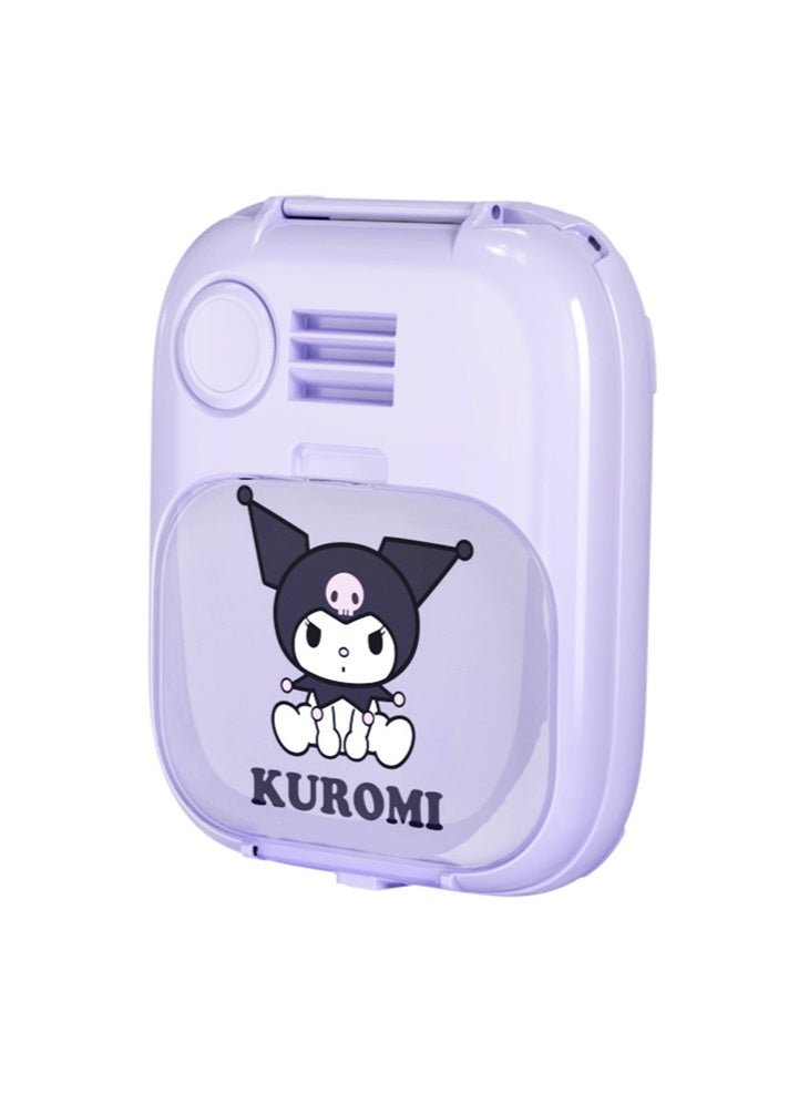 general Kuromi Themed Kids Portable Nap Pillow Cute Cartoon Design for School Travel Comfortable Toddler Rest Pillow - Image 1