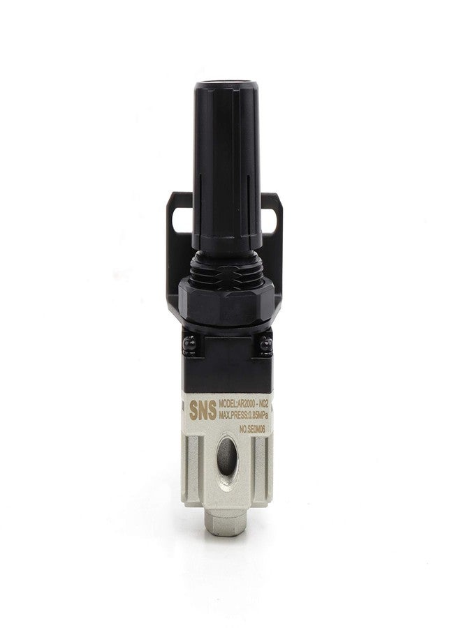 SNS Air Compressor Pressure Regulator With Bracket and Gauge Female Thread 1/4 NPT 0-150 PSI Adjustable AR2000-N02 - Image 3