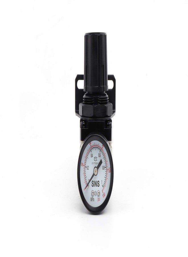 SNS Air Compressor Pressure Regulator With Bracket and Gauge Female Thread 1/4 NPT 0-150 PSI Adjustable AR2000-N02 - Image 2