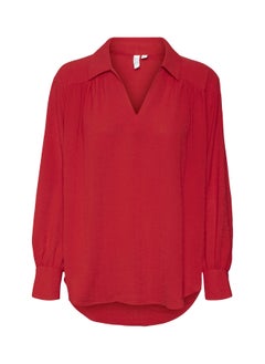 VERO MODA Vmrye L/S Top Wvn Btq Ga 