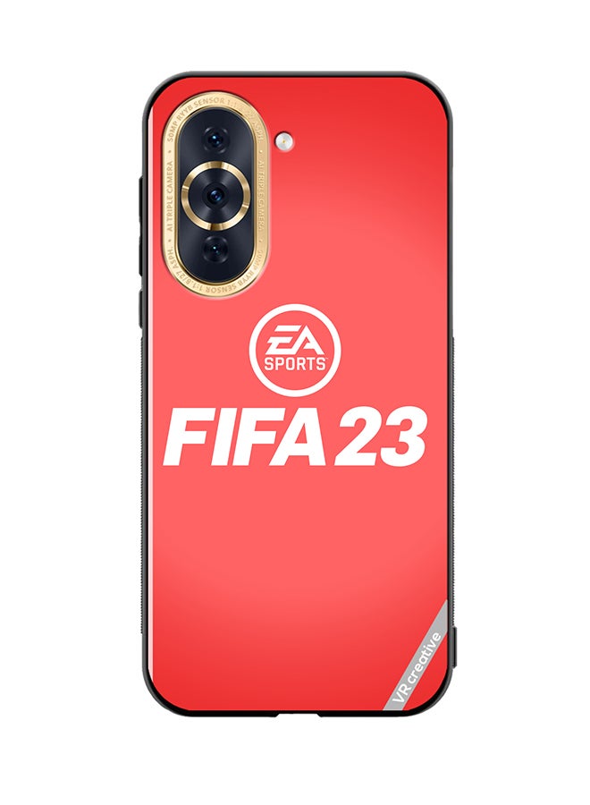 VR CREATIVE Protective Case Cover For Huawei Nova 10 Fifa 23 Red Ea Design Multicolour - Image 1
