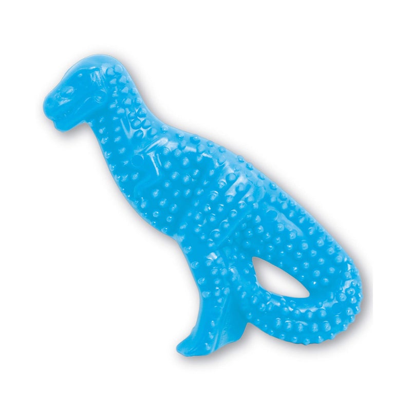 Nylabone Dental Dinosaur Puppy Power Chew Toy, Soothing Puppy Teething Bone, Enrichment Toy for Puppies, Chicken Flavor, Small Dogs - Up to 25 lbs., 1 Count - Image 1