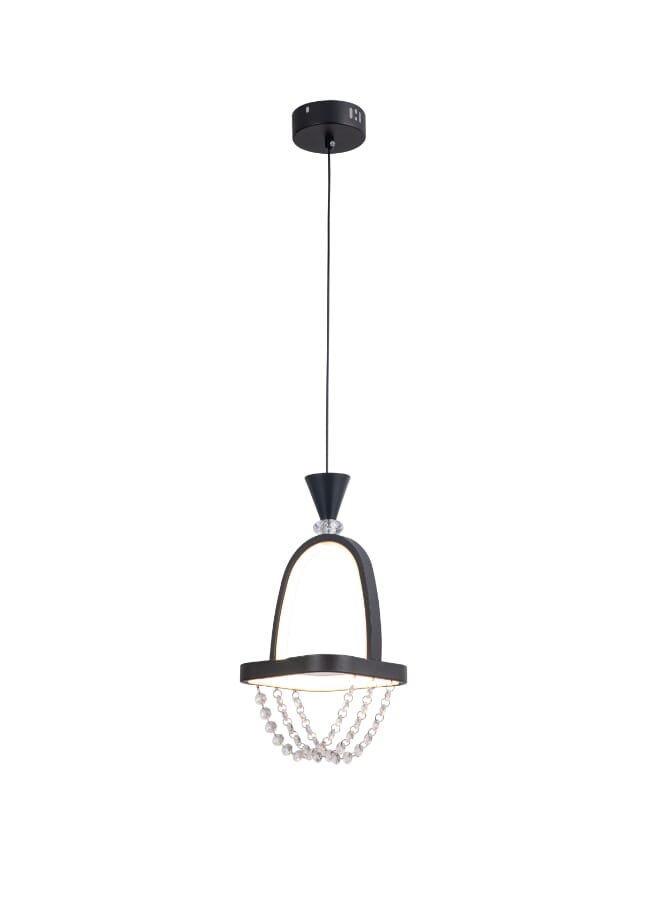 بيست باور ثريا سقف ليد حديثة 7276-1 مع 3 مستويات إضاءة، طول قابل للتعديل 80 سم، 29 واط، مصباح سقف أنيق وموفر للطاقة لغرف المعيشة، غرف الطعام، غرف النوم، والممرات - Image 2