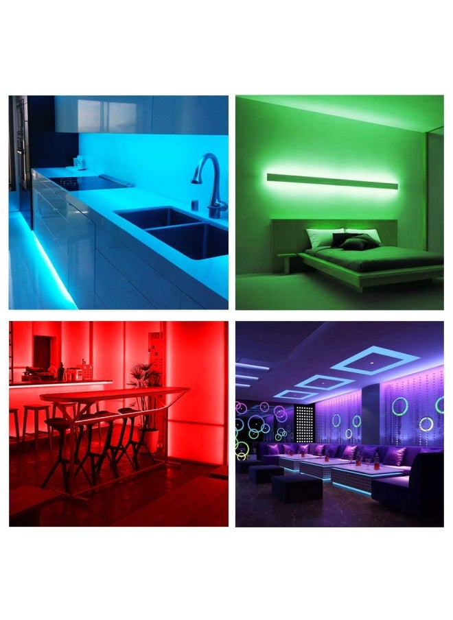 DAYBETTER - Daybetter Led Strip Lights 32.8Ft Kit With Remote And Power Supply Color Changing - Image 1