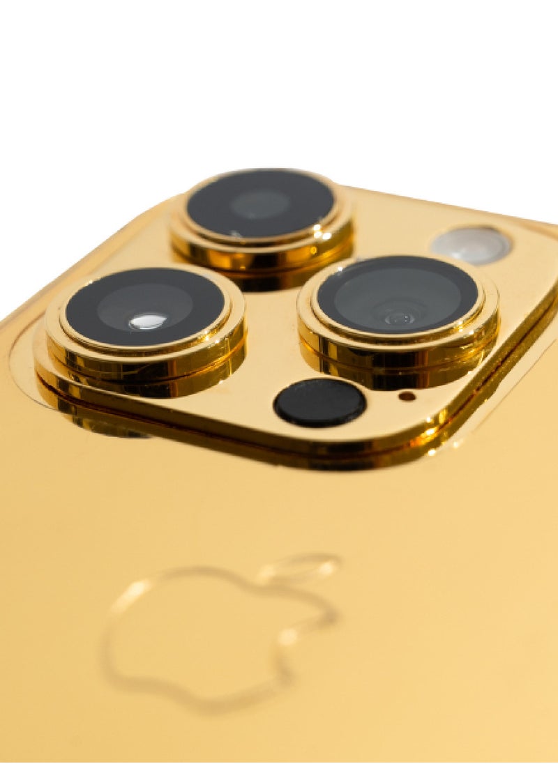 CAVIAR - Caviar Luxury 24k Gold Plated Customized iPhone 15 Pro Max 256 GB Gold - Image 1