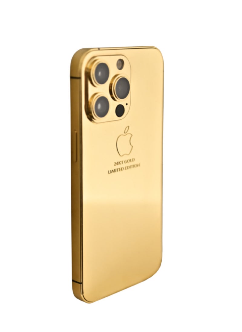 CAVIAR - Caviar Luxury 24k Gold Plated Customized iPhone 15 Pro Max 256 GB Gold - Image 1
