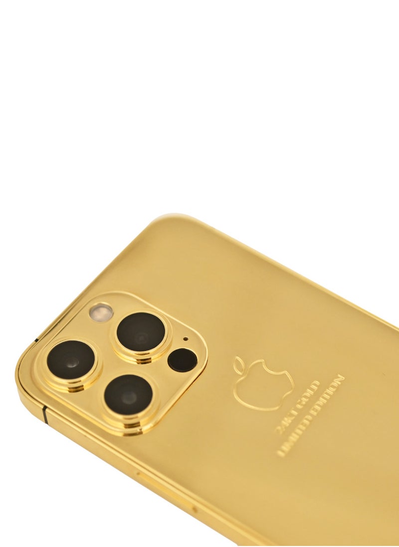 CAVIAR - Caviar Luxury 24k Gold Plated Customized iPhone 15 Pro Max 256 GB Gold - Image 1