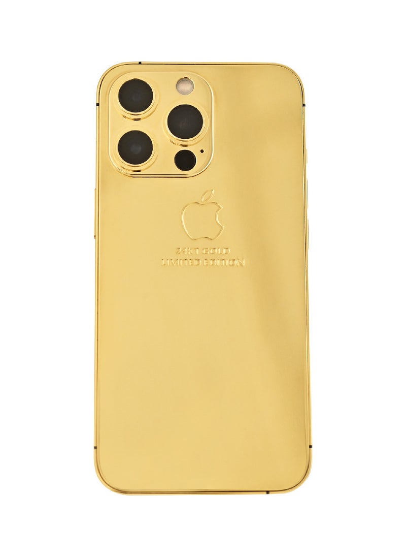 CAVIAR - Caviar Luxury 24k Gold Plated Customized iPhone 15 Pro Max 256 GB Gold - Image 1
