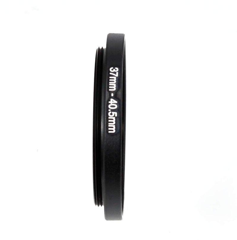 Fotasy (2 Pcs) Fotasy 37-40.5MM Step-Up Ring Adapter, 37mm to 40.5mm Step Up Filter Ring, 37mm Male 40.5mm Female Stepping Up Ring for DSLR Lens & ND UV CPL Infrared Filters - Image 2