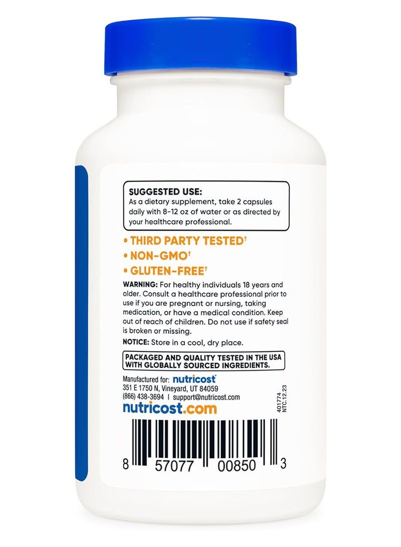 Nutricost فحم مفعل 1 زجاجة - Image 4