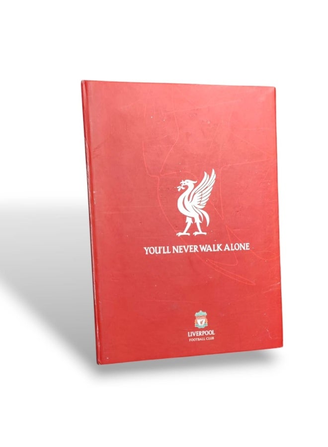 Liverpool F.C. Liverpool FC Notebook – A5 Size, Hard Cover, "You’ll Never Walk Alone" Design - Image 2