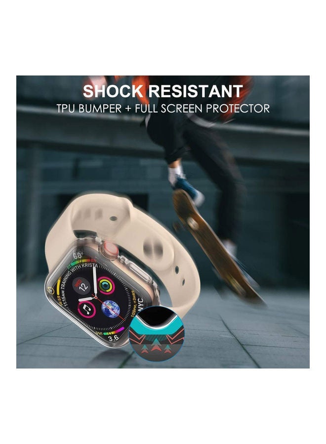 Loquat Case for Smart watch 44 mm Clear - Image 5