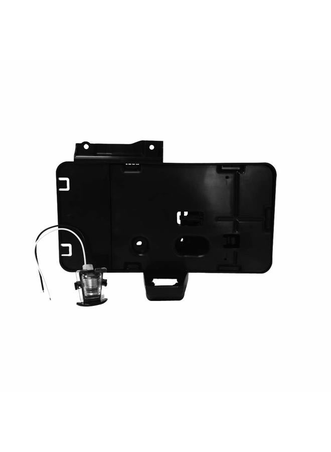 GOHAWKTEQ G008JP Black Rear License Plate Holder Frames Bracket with lamp for 2007-2016 Jeep Wrangler JK License Plates Mounting Bracket - Image 4