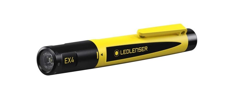 LEDLENSER EX4 Intrinsically Fire Safe Flashlights LED Configuration1 x Power LED Luminosity1MAX 50 lm MIN 50 lm Lighting Range MAX 35 m MIN 35 m Rechargeable No Industrial - Image 1