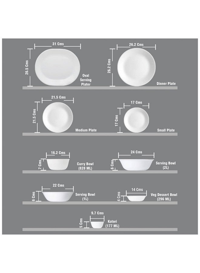 Corelle مجموعة كوريلي آسيا أعشاب أوروبية 355 مل وعاء حساء عبوة من 6 - Image 5