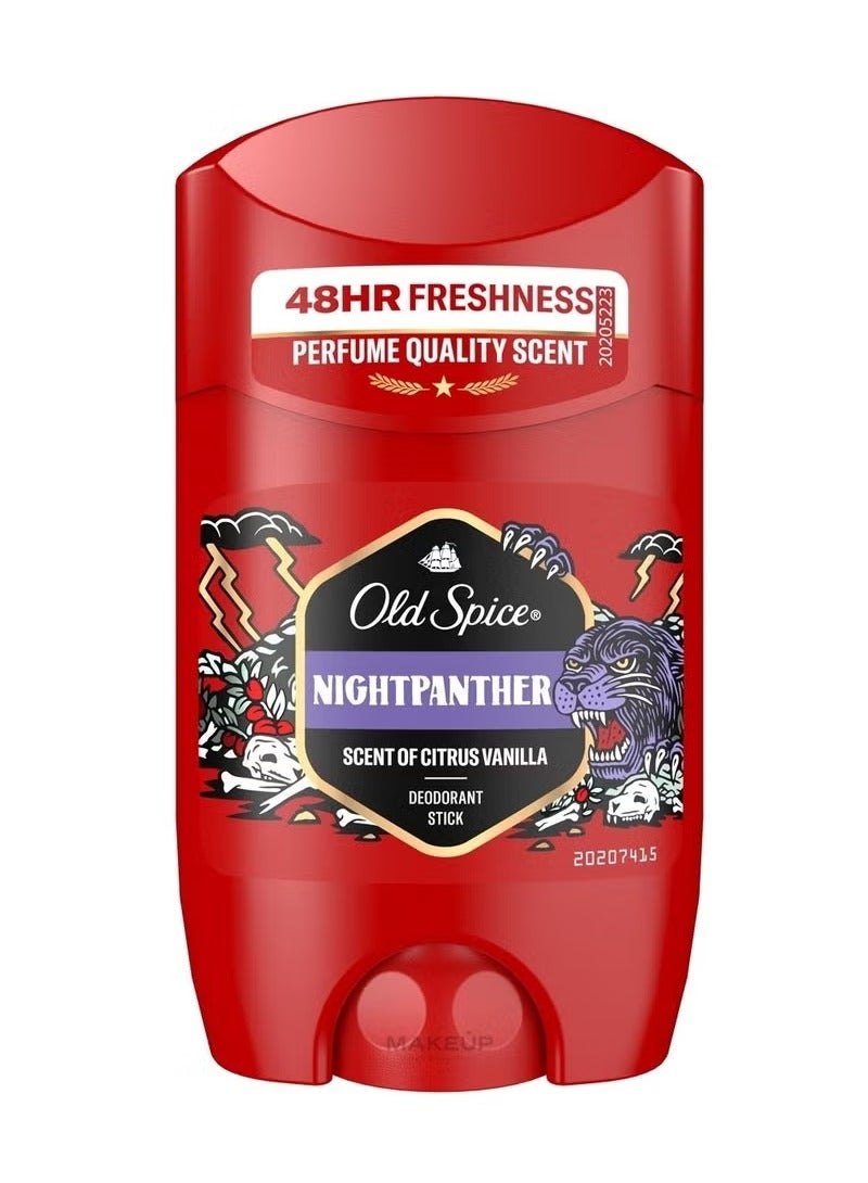 Old Spice Nightpanther Deodorant Stick 50ml (Pack of 3pcs)  - Image 3