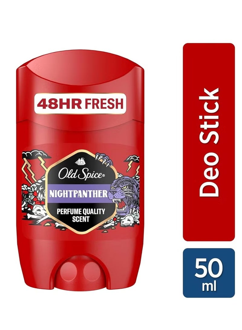 Old Spice Nightpanther Deodorant Stick 50ml (Pack of 3pcs)  - Image 4