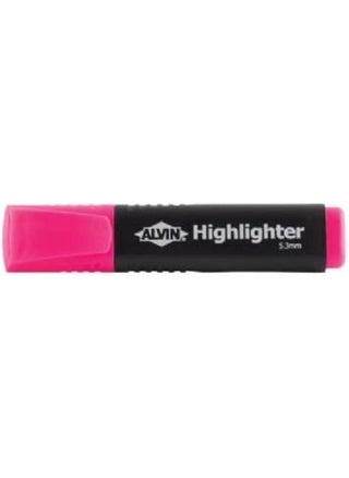 Alvin HL4P Pink Highlighter 53mm Chisel Tip For School and Office Use - pzsku/Z6EB18A7558C4FEC86795Z/45/1747233626/d77465bb-8315-48cf-af11-3fe1639188b1