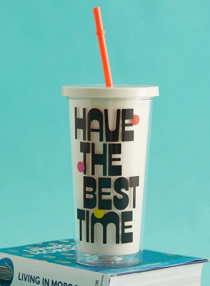ban.do Best Time Tumbler With Straw