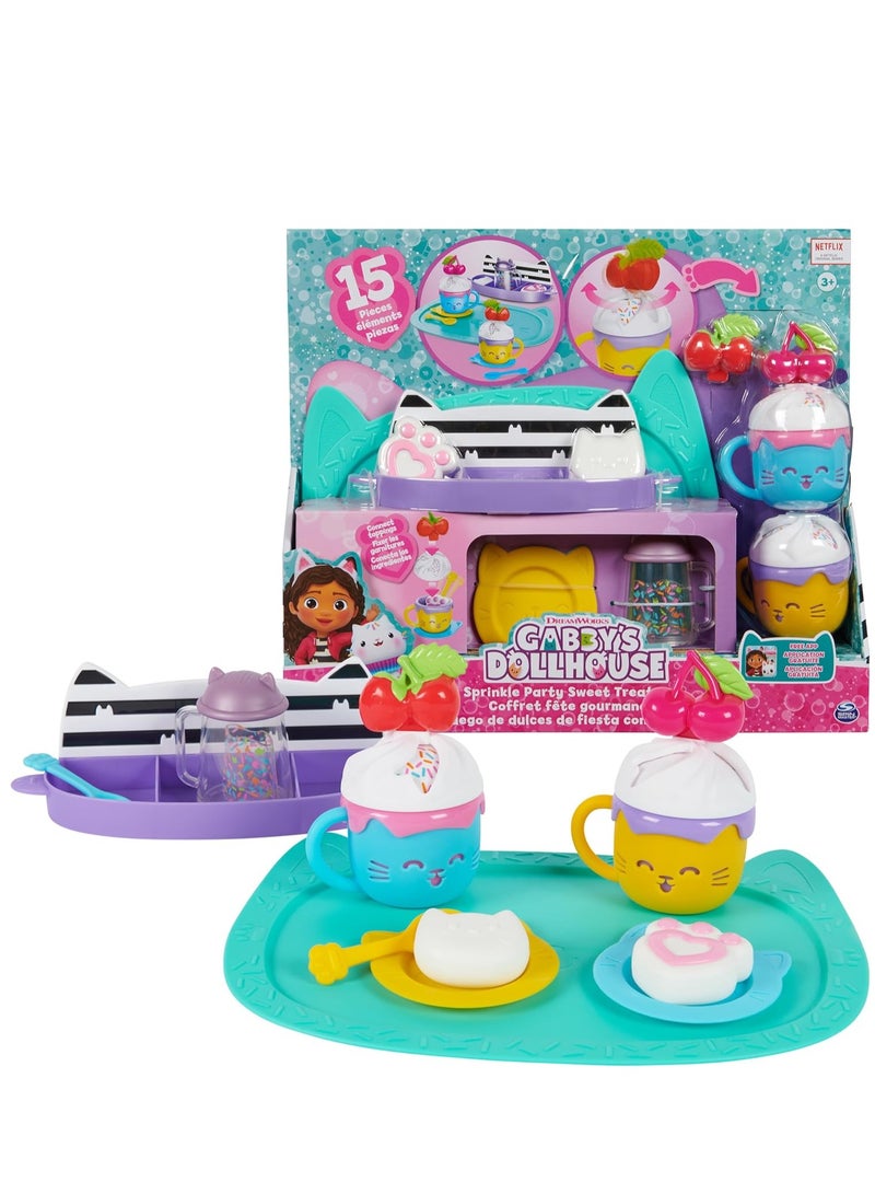 Gabby's Dollhouse حفلة رشات غابي للألعاب، الحلويات اللذيذة - Image 1