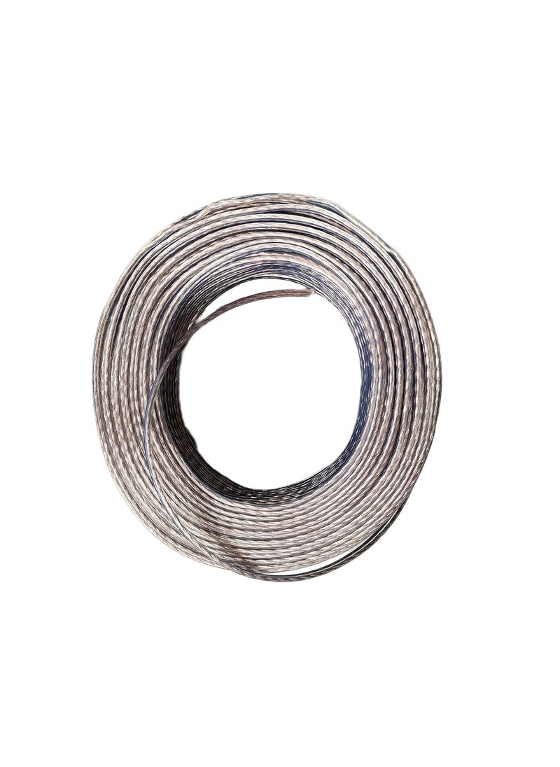 Generic STAR ENTERPRISES Flexible 2 Core PVC Insulated Copper Speaker Sound Wire For Vehicles Home Stereo Speaker Wire Uses etc 4 meter  - Image 1