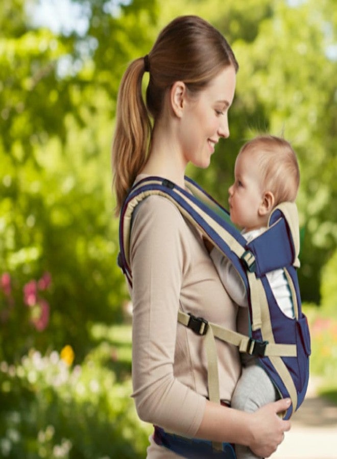 SNAPTRON Baby Carrier Bag for 0-3 Years - Ergonomic Carry Bag for New Born |Adjustable Baby Carrier| Baby Carrying Bag with 4 Carry Positions |Baby Sling Carrier Bag with Head Support, Safety Belt & Buckle Straps for 0-24 Months - Image 5