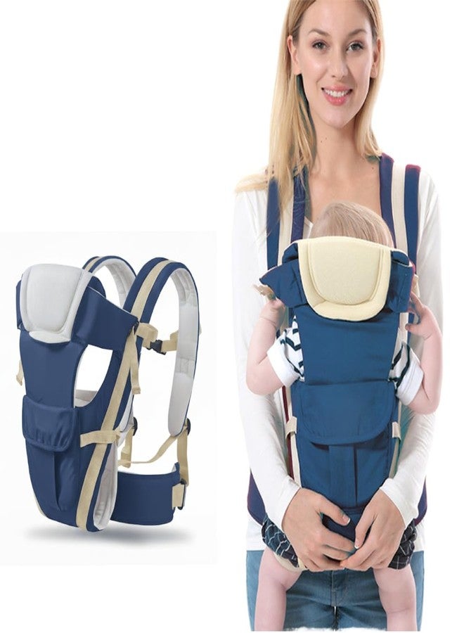 SNAPTRON Baby Carrier Bag for 0-3 Years - Ergonomic Carry Bag for New Born |Adjustable Baby Carrier| Baby Carrying Bag with 4 Carry Positions |Baby Sling Carrier Bag with Head Support, Safety Belt & Buckle Straps for 0-24 Months - Image 1